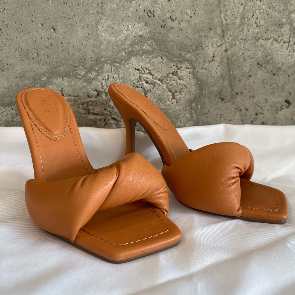 ASOS Design Women’s Orange Cloud Heels